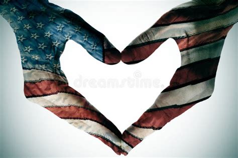 America In The Heart Stock Photo Image Of Love Greeting 27559664