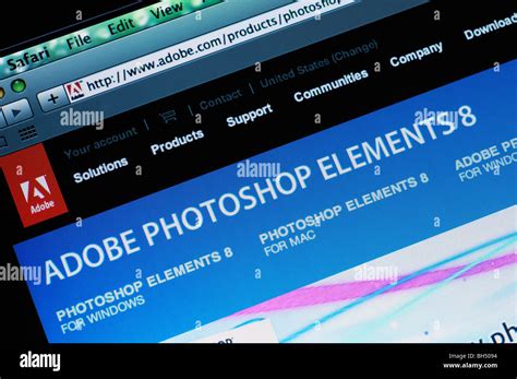 Adobe Photoshop Hi Res Stock Photography And Images Alamy
