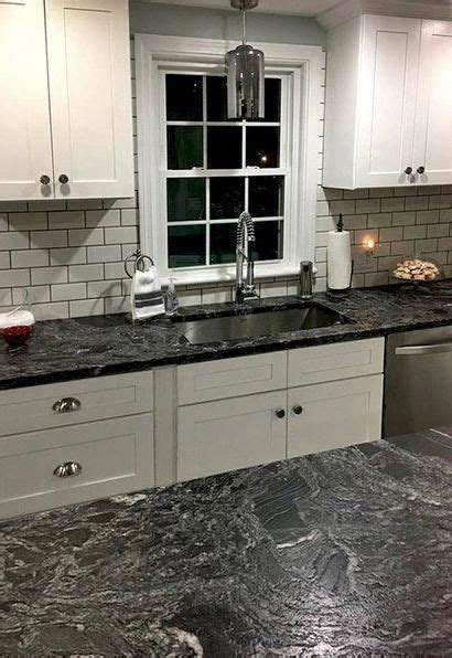 Black And Gray Granite With White Cabinets - What Granite Goes with White Kitchen Cabinets? (7 Awesome Choices)