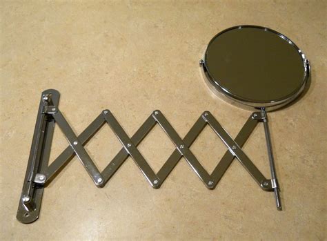 I hope you all enjoy!let's be. VTG Scissor Accordion Extendable Arm Vanity Shaving Mirror ...