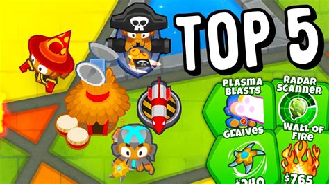 Top 5 Best Tier 2 Towers In Bloons Td 6 Youtube
