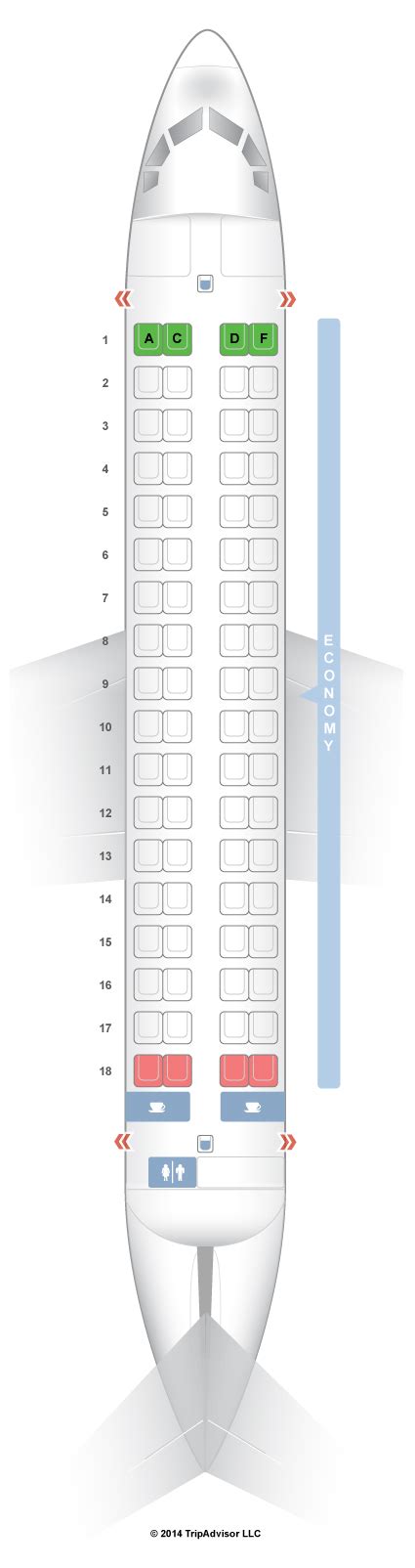 Seatguru Seat Map Jet Airways Aerospatialealenia 72 500 At7 V2