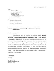 Maybe you would like to learn more about one of these? Sample cover letter for the submission of manuscript