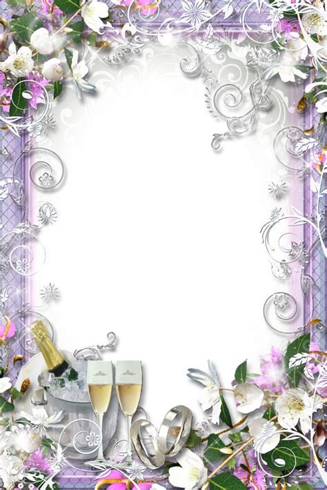 cadre vide mariage | Beautiful flowers, Artwork images, Frame