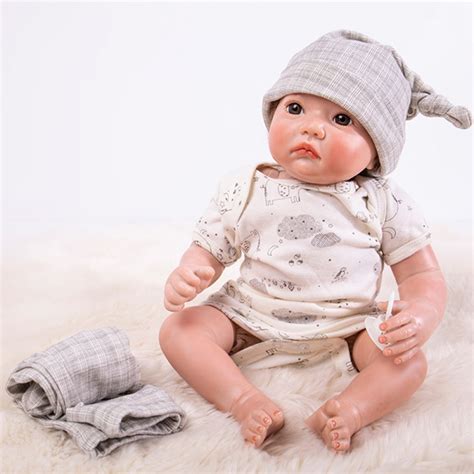 20 Inches Cheap Silicone Babies Cheap Reborn Baby Boy Dolls