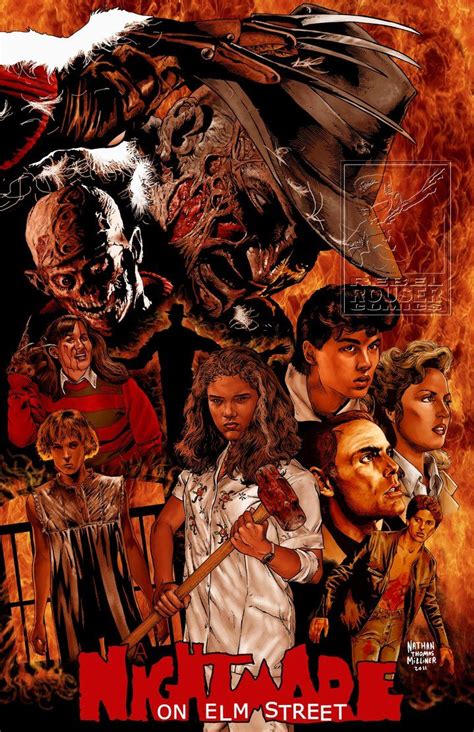 A Nightmare On Elm Street 1984 By Malevolentnate Horror Movie Posters