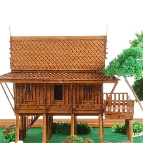 Thai Teak House Model Kit Clb 099