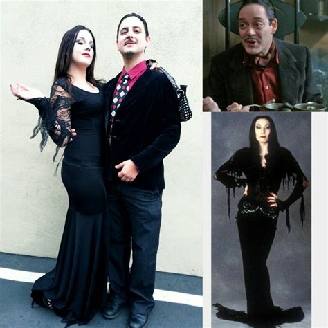 Morticia And Gomez Addams Couples Halloween Costume Costumes Styled And Make Up By E