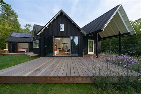 Danish Pitched Roof Summer House By Powerhouse Company