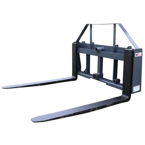 Ua 42” Pallet Fork Frame Attachment With Headache Rack And Hitch Made