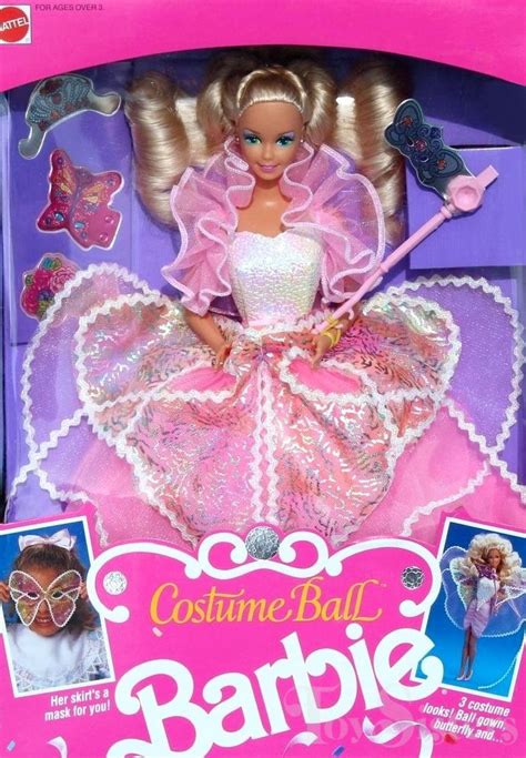 1990 Costume Ball Barbie 7123 Toy Sisters