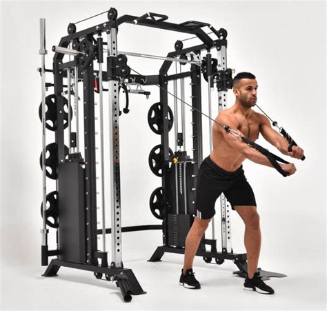 Venta Al Por Mayor Home Gym Power Rack Smith Machine Combo Yanre Fitness