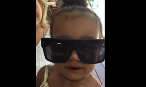 Khloe Kardashian Shares Video Of Niece North West Swearing Daily Mail