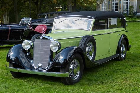 . Schöner Mercedes Benz Oldtimer war bei den Classic Days in Mondorf