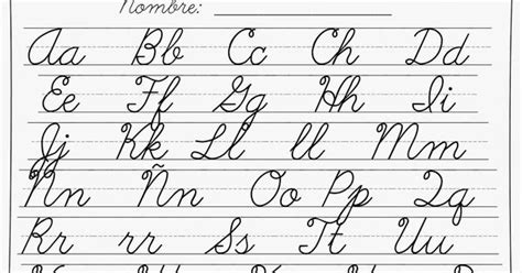 Check spelling or type a new query. Letras Cursivas 3-5Gr | Letra cursiva | Pinterest | School ...