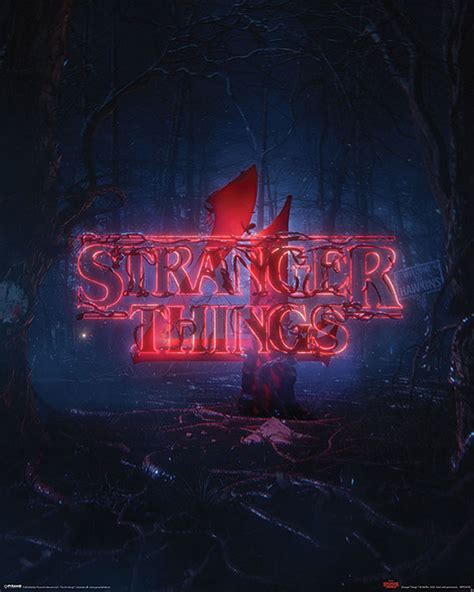Stranger Things Season 4 Teaser Mini Poster 40x50