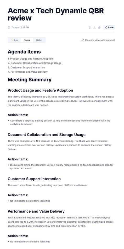 How To Write A Meeting Summary Guide With Examples And Templates
