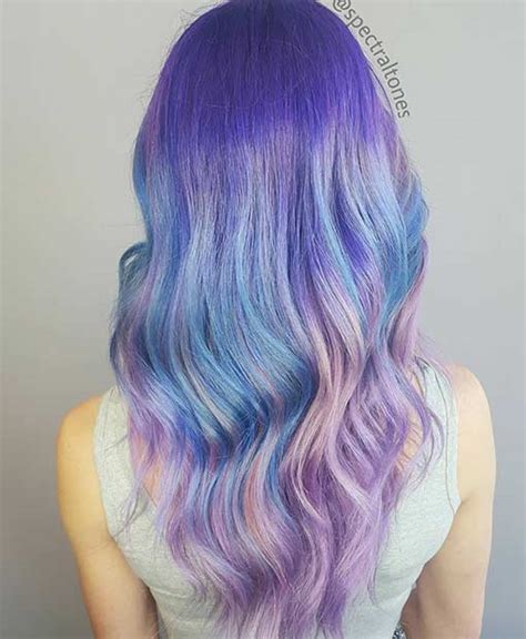 Pink hair can be as bold and subversive or demure and delicate as you want it to be, depending on which shade you choose — and like we said, there's a lot. 25 Amazing Blue and Purple Hair Looks | StayGlam