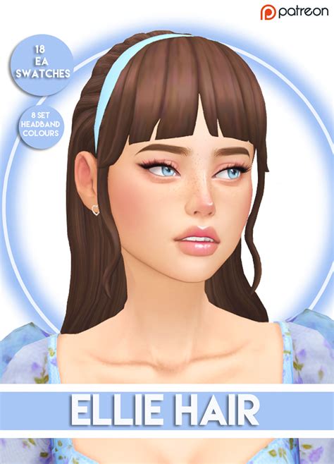 35 Maxis Match Bangs Cc Hairstyles For The Sims 4 All Sims Cc