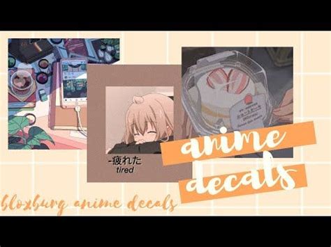 Maybe you would like to learn more about one of these? ROBLOX || Bloxburg ~ Aesthetic Anime Decal Codes - YouTube ...