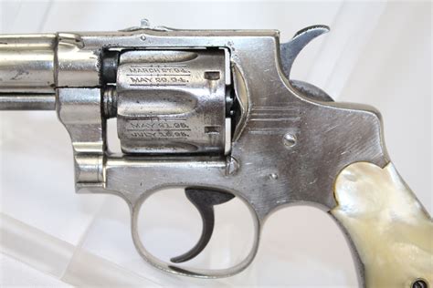 Smith And Wesson 32 Sandw Hand Ejector Revolver Antique Firearms 012