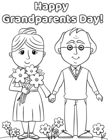 Print them for free, decorate them how you wish, and. Grandparents Day Coloring Pages - Best Coloring Pages For Kids