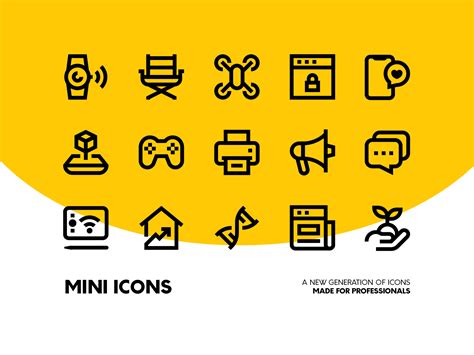 Mini Icons Pack By Ramy Wafaa Bakery Icon Camping Icons Minimal