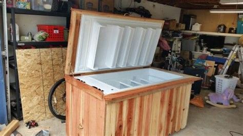 Cold plunge chest freezer diy ice bath. Repurpose broken freezer into an ice chest | Broken ...