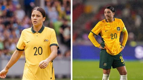 Matildas Star Sam Kerr Calls Out Socceroos Great For Sexist Newspaper