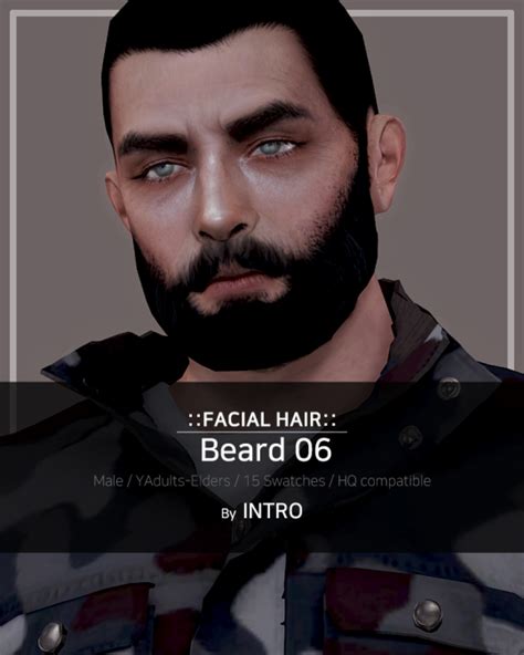 Sims 4 Cc Urban Beard
