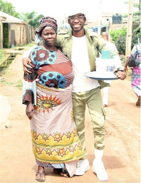 Nigerian Corps Member Celebrates Mother Who Hawked Pap To Sponsor His Education
