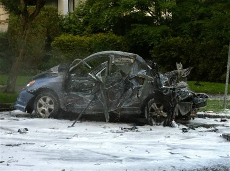 Photo Gallery Parked Car Explodes In Vancouvers West End Bc