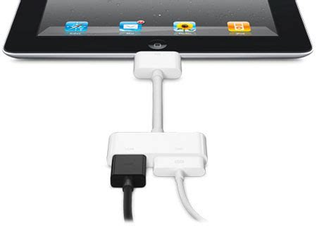 Apple Digital Av Adapter Brings Hdmi Output To Original Ipad The Ipad