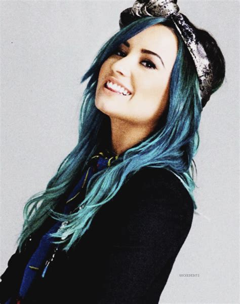 Cheri Coke Demi Lovato Blue Hair Red Hair Black Hair Lion Mane