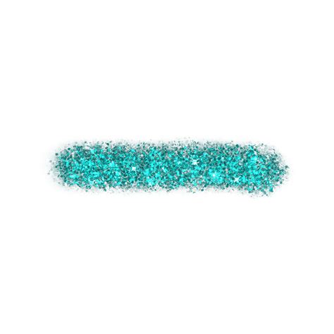 Teal Glitter Brush Stroke 9590962 Png