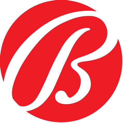 Red And White B Logo