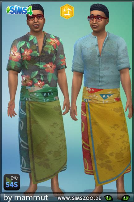 Blackys Sims 4 Zoo Shabby Shirt And Skirt Sims 4 Downloads