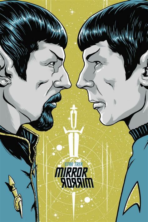 Mirror Mirror By Pullin Poster By Star Trek Displate Star Trek