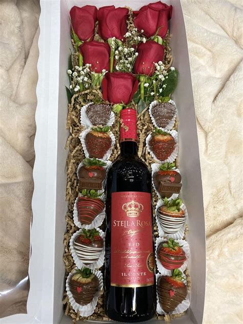 Rose And Wine Box 20x7x4 Contents NOT Included Box Only Etsy