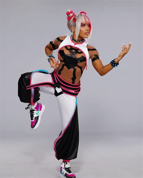 A Closer Look At Zelina Vega As Juri Han From Street Fighter 6 From