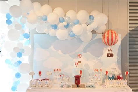 Hot Air Balloon Themed Party Anders Ruff Custom Designs Llc
