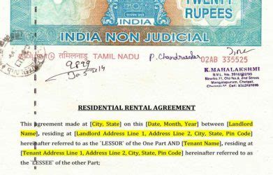 rent agreement format bangalore   main group