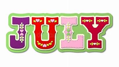 July Month Calendar Background Illustration Illustrated Vector
