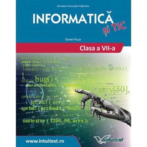 Informatica Si Tic Clasa 7 Manual Daniel Popa Editura Intuitext