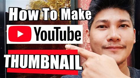 How To Make Youtube Thumbnail Easy Tutorial Youtube