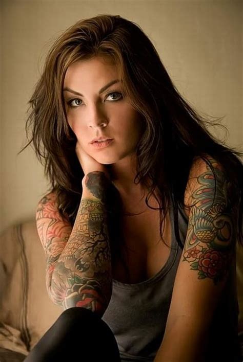 Most Beautiful Girls Tattoed