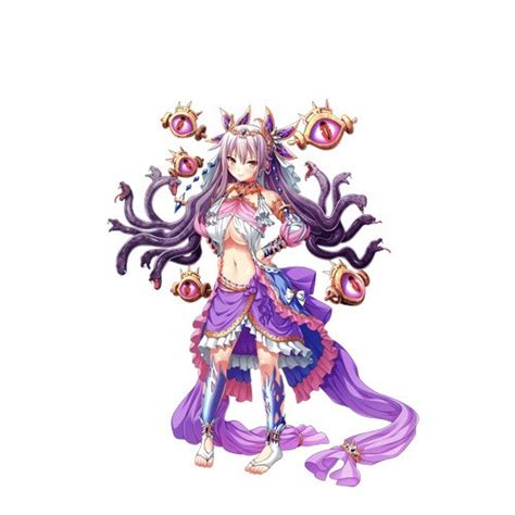 There are endings for 4 heroines as well as a true end. Medusa from Kyonyuu Fantasy 3