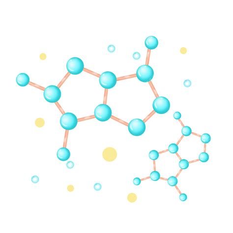 Molecular Formula Png Image Hand Drawn Blue Molecular Formula Of
