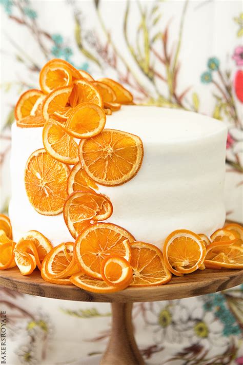 After cutting an orange into 1 cm (0.39 in) slices, dry them using an oven, a microwave, a food dehydrator, or even natural sunlight. Honey Citrus Cake | Bakers Royale