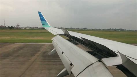 Garuda Indonesia Smooth Landing At Soekarno Hatta Airport In Jakarta